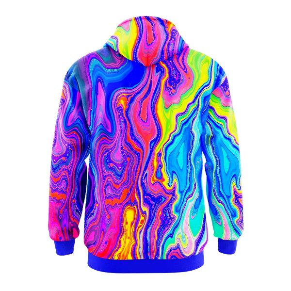 Vibrant Marble Hoodie 3