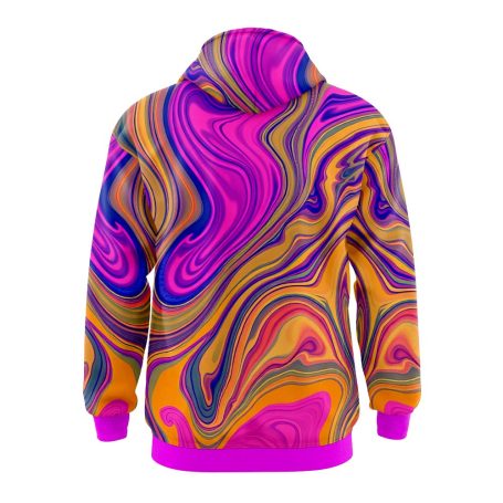 Vibrant Marble Hoodie 4