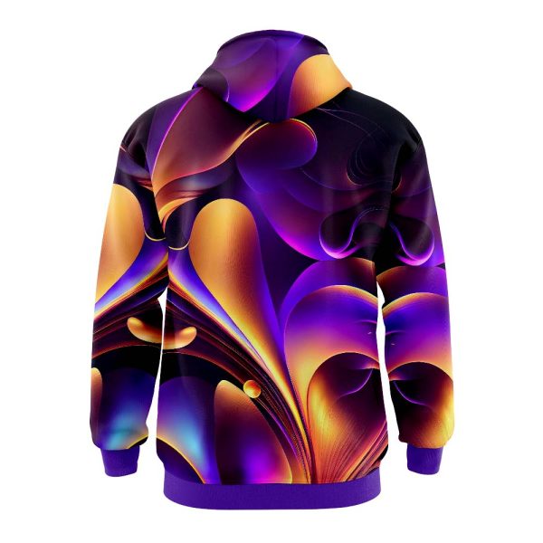 Vibrant Marble Hoodie 5