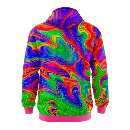 Vibrant Marble Hoodie 7