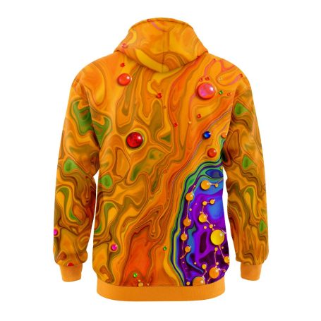 Vibrant Marble Hoodie 9