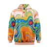 Vibrant Marble Hoodie