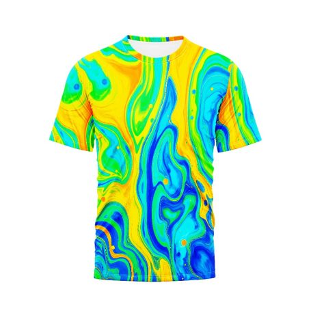 Vibrant Marble TShirt 2