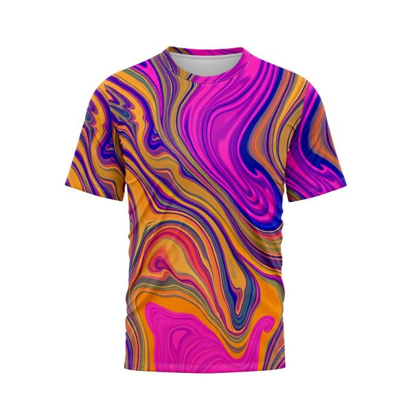 Vibrant Marble TShirt 4