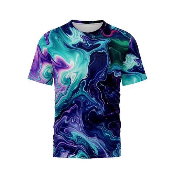 Vibrant Marble TShirt 6