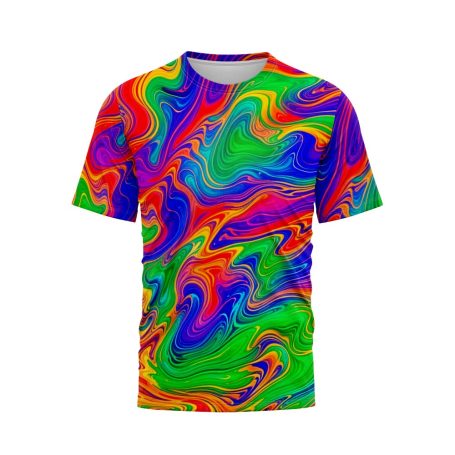 Vibrant Marble TShirt 7