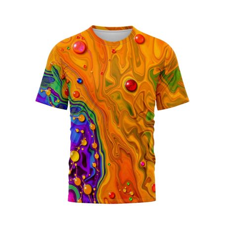 Vibrant Marble TShirt 9