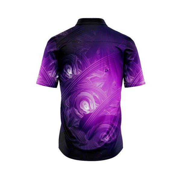 Violet Vortex Hawaiian Shirt