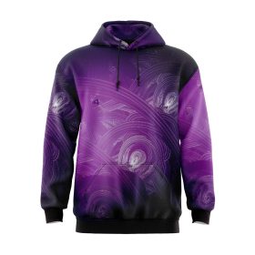 Violet Vortex Hoodie