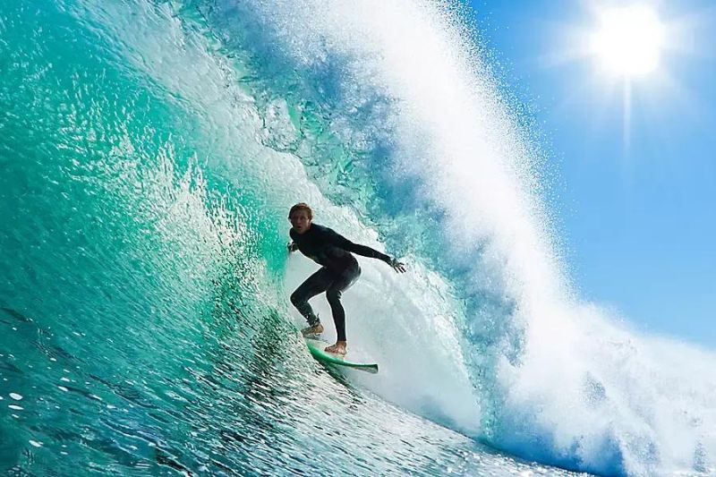 Winter is the prime surf season in Hawaii